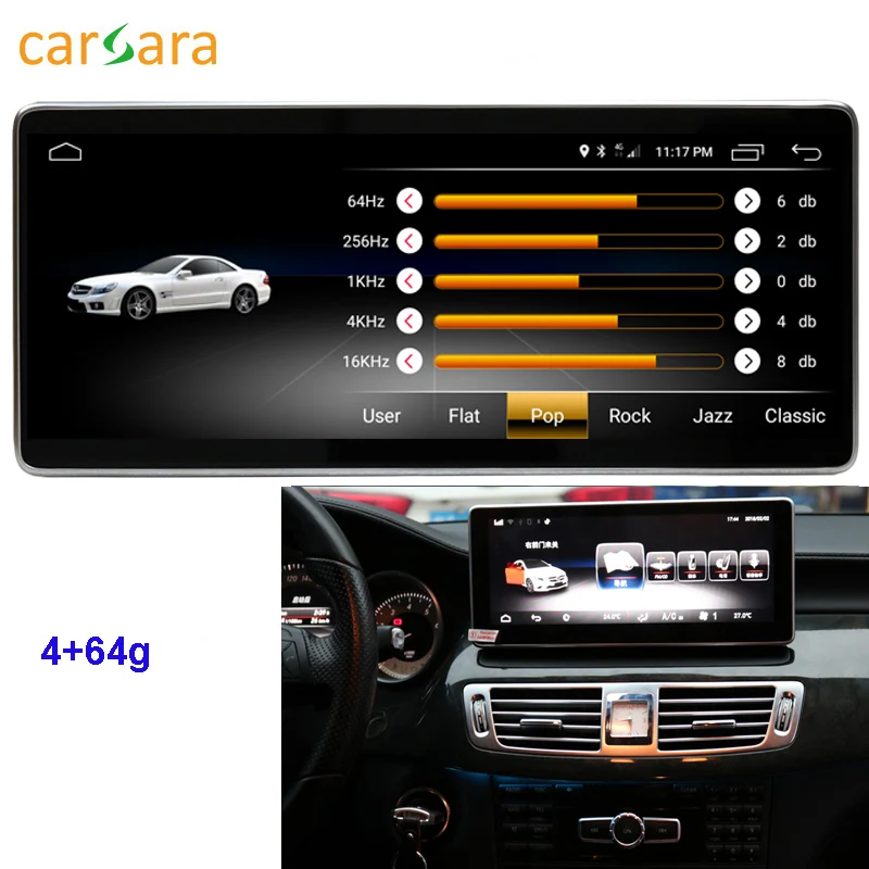 Top 4G RAM 64G ROM Car Android Video Integration for Mercedes Ben z CLS Class W218 2012-2016 0