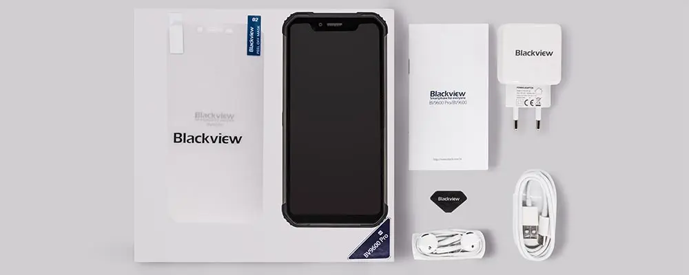 Blackview BV9600 Pro IP68 водонепроницаемый мобильный телефон с функцией распознавания лица Android 8,1 6 ГБ+ 128 Гб 6,2" 19:9 FHD AMOLED 5580 мАч прочный смартфон