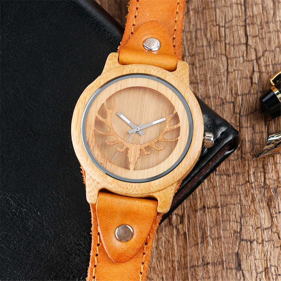 bamboo deer wood watch (11)