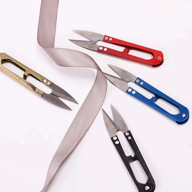 Best Price 1PC/lot U Shape Scissors Multicolor Metal Scissors Handcrafted Tool Mini Clippers Office Cutting Supplies Best Price 1PC/lot U Shape Scissors Multicolor Metal Scissors Handcrafted Tool Mini Clippers Office Cutting Supplies