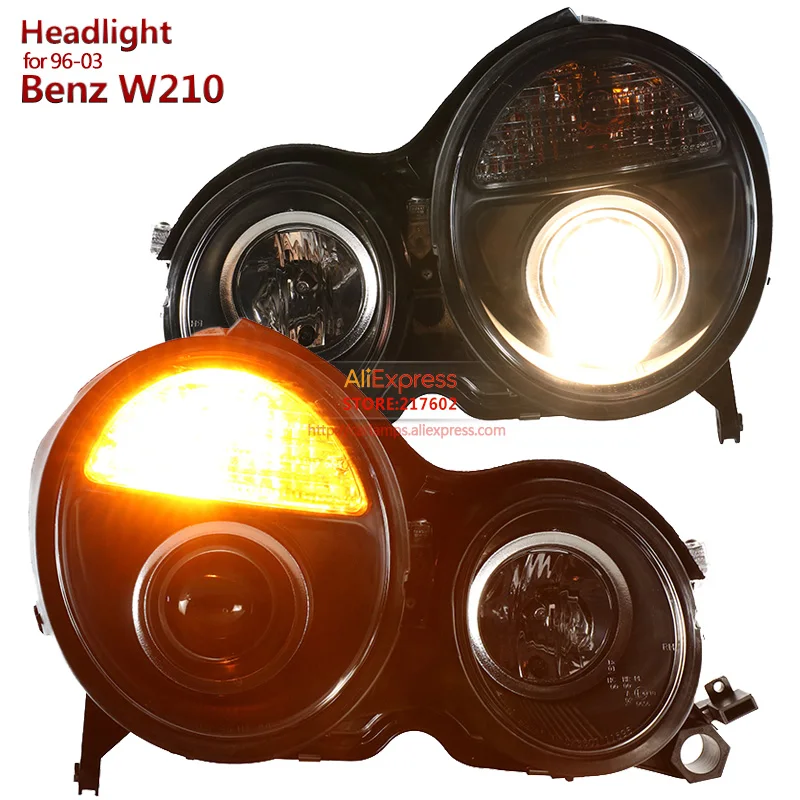 

SONAR brand for Mercedes-Benz E-Class W210 E200 E230 E240 LED Projector Headlights 1996-2003 year High Quality Tunning car light