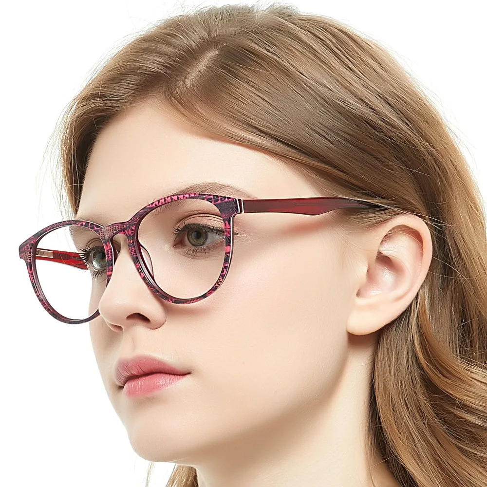 Glasses Frame Women Optical Brand Designer Vintage Full Rimoptical