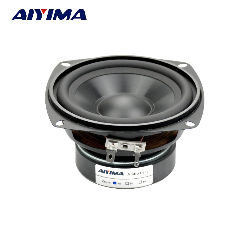 AIYIMA 1Pcs 4Inch Audio Portable Speaker 4Ohm 30W Midrange Bass External Magnetic Speaker Car Audio Home Speakers AIYIMA 1Pcs 4Inch Audio Portable Speaker 4Ohm 30W Midrange Bass External Magnetic Speaker Car Audio Home Speakers