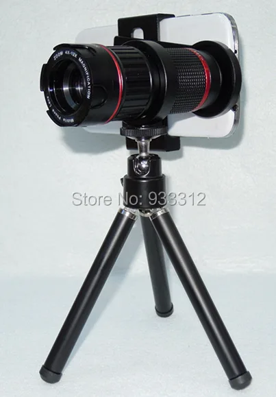 Universal 4-12x Optical Zoom Telescope SLR Camera Lens (5)