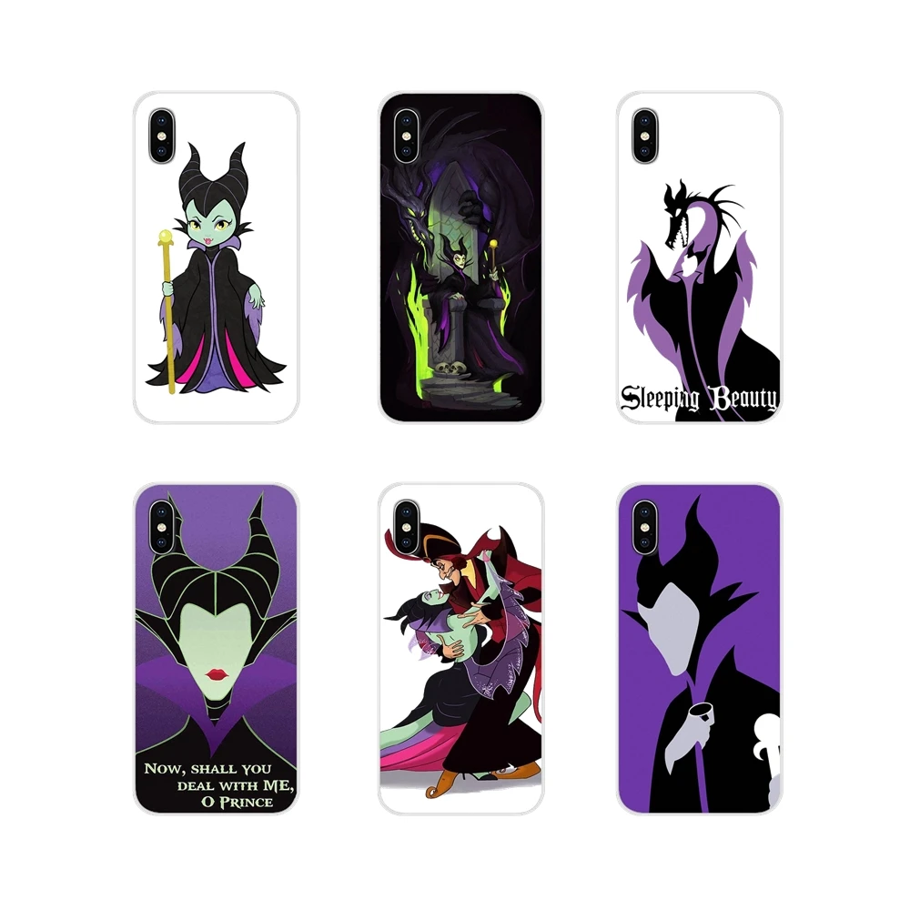 

Maleficent Sleeping Beauty princess For Xiaomi Mi6 A1 5X 6X Redmi Note 5 5A 4X 4A 4 3 Plus Pro pocophone F1 Phone Case Protector
