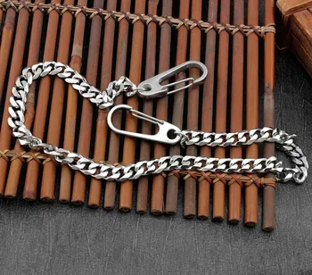 

New Heavy Strong 316L Stainless Steel Biker Trucker Men's Wallet Chain SV14