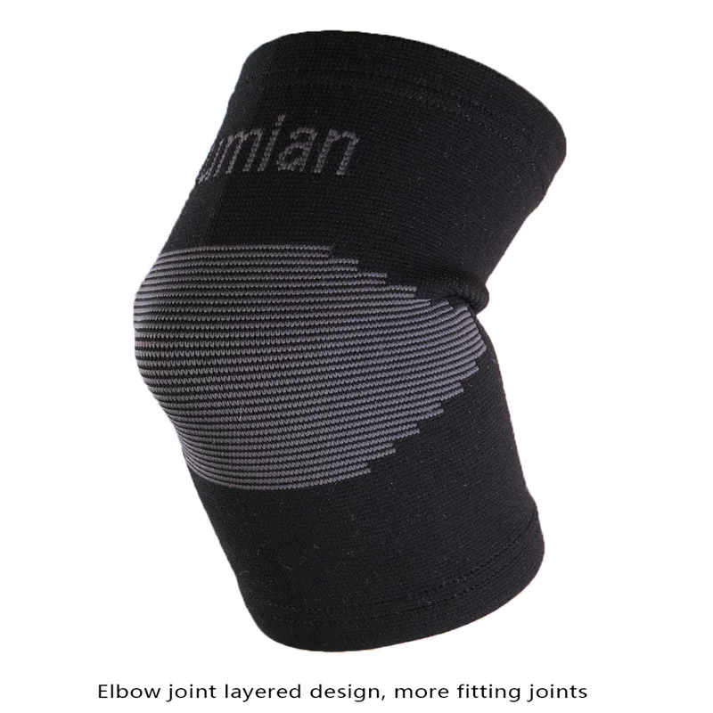 

Elastic Elbow Support Basketball Tennis Golf Brace Gym Sport Supplies Elbow Protectors 1 Pcs Volleyball Breathable Wrap