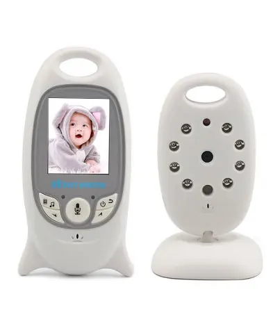 

VB601 Wireless Baby Monitor Infant 2.4GHz Digital Video Baby Monitor Temperature Display Night Vision Music Nanny Monitor