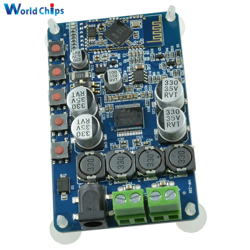 Беспроводной цифровой аудиоприемник Bluetooth 4 0 TDA7492P 50 Вт + Плата усилителя 2 1