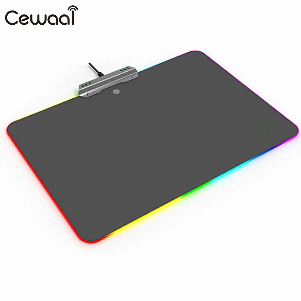 

PVC Mouse Mat Mice Mat RGB Mouse Pad Office Exquisite Gaming Colorful