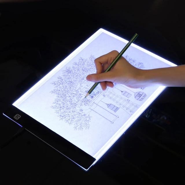 A4 Led Drawing Tablet Painting  A4 Led Light Pad Drawing Table