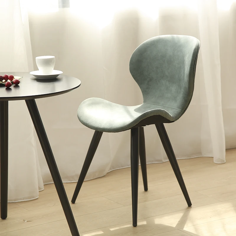 Деревянный обеденный стул в скандинавском стиле, современный минималистичный европейский домашний стул для переговоров, стул для приема, кафе, чайный магазин, стол и стулья