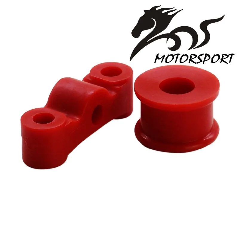 

NEW RED B series POLYURETHANE SHIFTER BUSHING KIT FOR 88-00 CIVIC DOHC B16 B18 2pcs/set