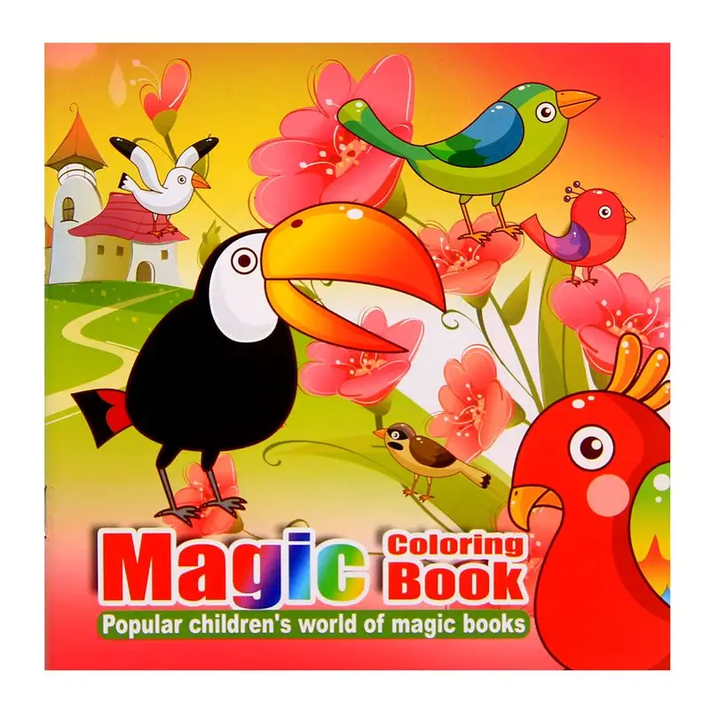 Небесные Птицы мультфильм головоломка книга раскраска дети развитие интеллекта