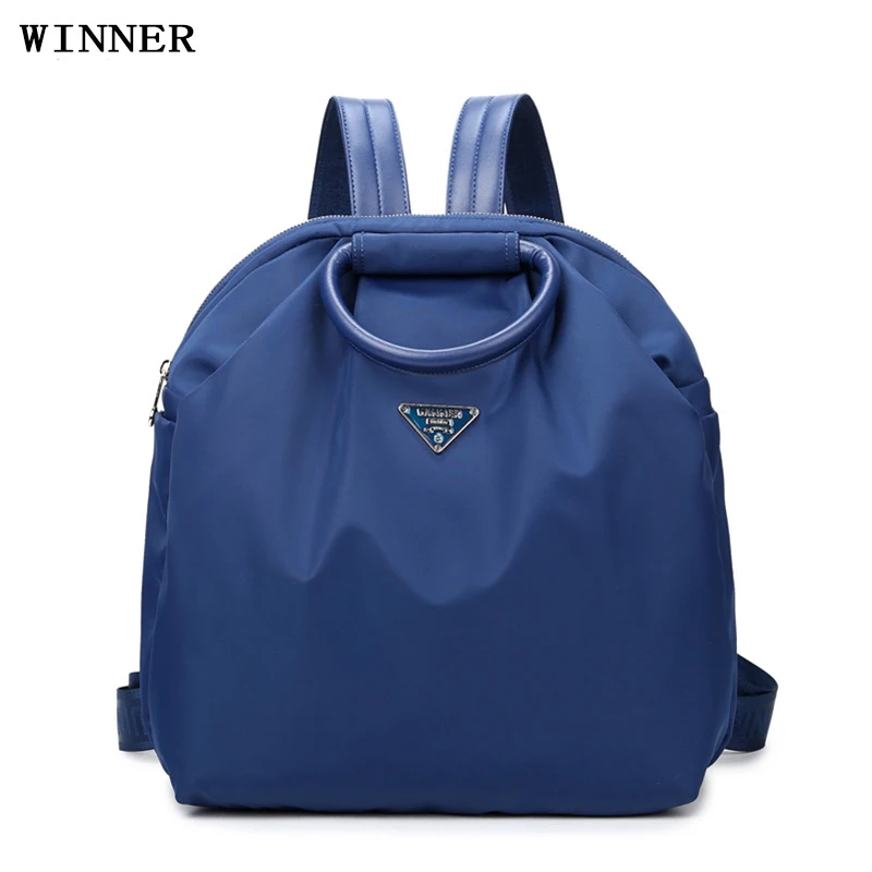 New Fashion Lady solid font b backpack b font Satchel Leisure Stroll Style font b Women