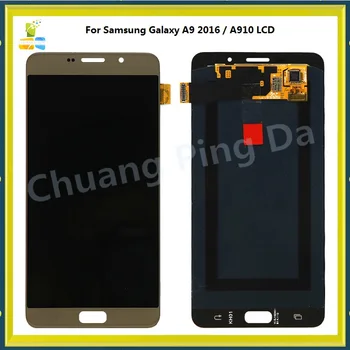 

For SAMSUNG GALAXY A9100 LCD A9 Pro A9 2016 A910F Display Touch Screen Digitizer Assembly Replacement For 6.0" SAMSUNG A910 LCD
