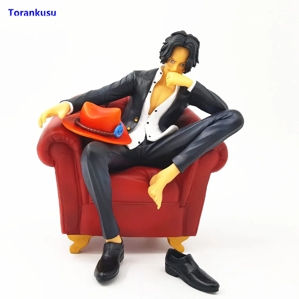 One Piece ACE Sitting Chair Suit Sofa Action Figure Toys Doll Portgas D Ace PVC Collection Action Figure One Piece Kids Gift XPC One Piece ACE Sitting Chair Suit Sofa Action Figure Toys Doll Portgas D Ace PVC Collection Action Figure One Piece Kids Gift XPC