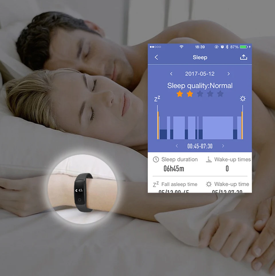 TimeOwner V05C Bluetooth 4.0 смарт-браслет сердечного ритма Мониторы смарт-браслет Фитнес трекер умный группа для Android IOS iPhone