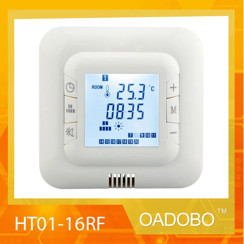 230V LCD Programmable Electric Digital Floor Heating Room Thermostat