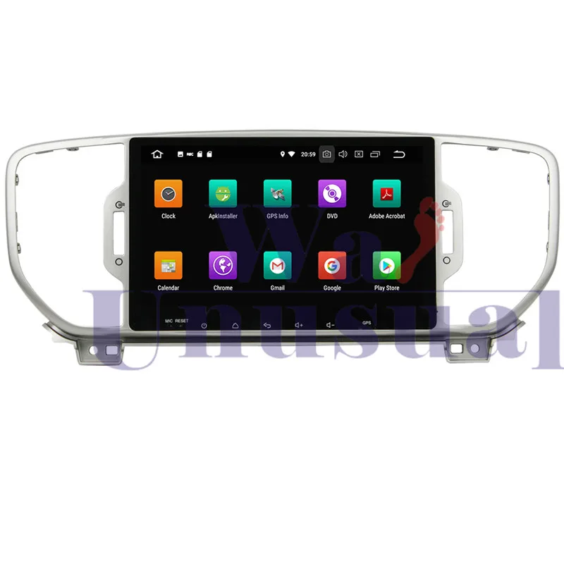 Автомагнитола wanобычно Восьмиядерный процессор Android 9 0 DVD GPS навигация для KIA Sportage