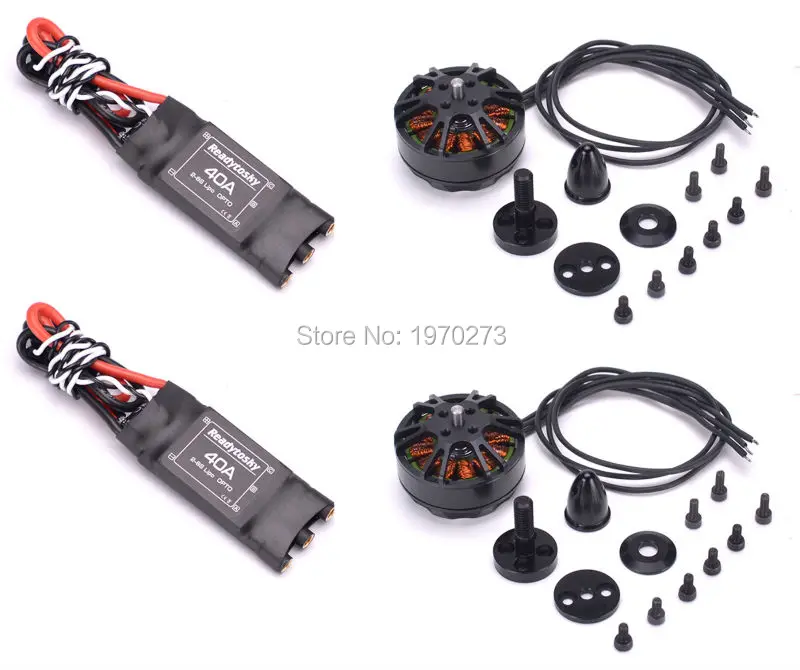 

3508 580KV Brushless Motor + 40A ESC OPTO 2-6S For ZD550 ZD850 1245 Propeller FPV Multirotor Quadcopter