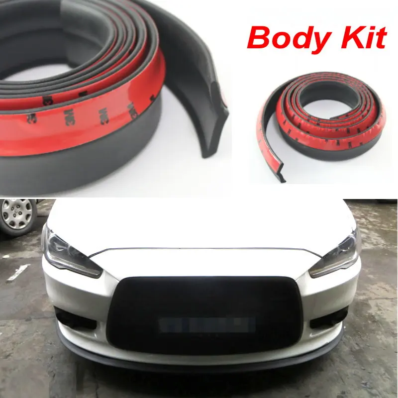 Car Bumper Lip For Mitsubishi Dingo / Dion / Spoiler For Car Tuning / Body Kit Strip / Front