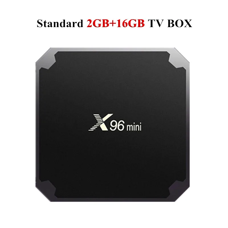 X96 Мини Android 7.1.2 ТВ BOX 2 Гб 16 GB 1 GB 8 GB Smart S905W 4 ядра Suppot H.265 UHD 4 K 2,4 ГГц Wi-Fi X96mini Smart ТВ коробка - Цвет: 2GB RAM 16GB ROM