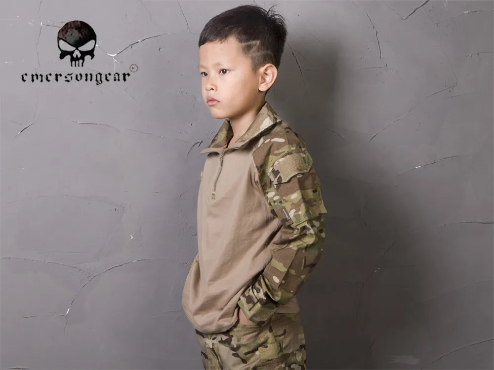 Emersongear Gen3 костюм с рубашкой и штанами для От 6 до 14 лет Детская тактическая Боевая