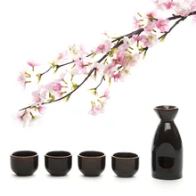 Китайская керамика, ради горшок+ 4 ради Чашки набор для вина ручной работы расписанную керамику китайский Чай горшок набор фарфор ради набор чашка