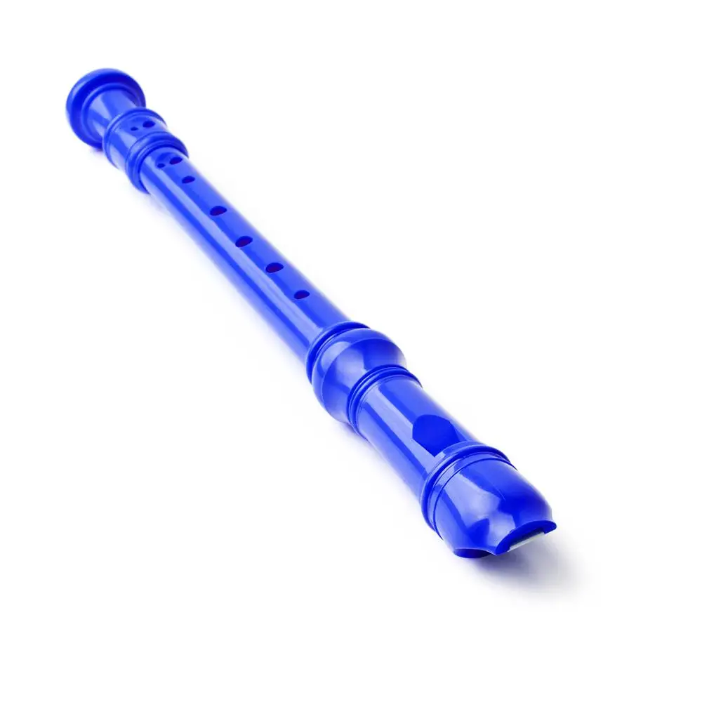 8 Hole Soprano Descant Recorder Flute with Cleaning Rod Music