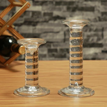 

Crystal candle holder glass decorative wedding candles Candleholder Wedding Home Bar Party Decoration Ornaments candlestick