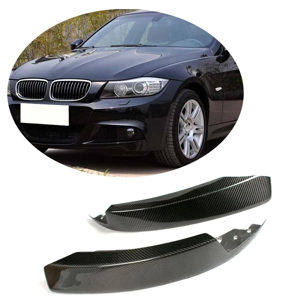 

Carbon Fiber Front Splitter Apron Flaps For BMW 3Series E90 Convertible M TECH M Sport 2009-2011