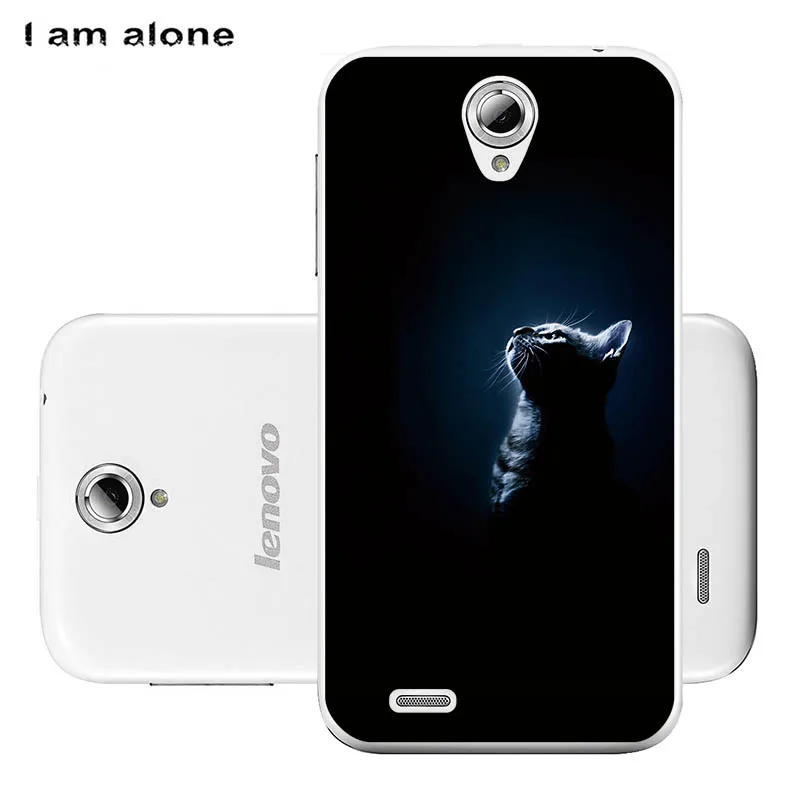 Чехлы для телефонов I am alone для lenovo A859 5,0 дюймов Мягкий ТПУ мобильный Модный Цветной милый чехол для lenovo A859 сумки - Цвет: Soft TPU HH72