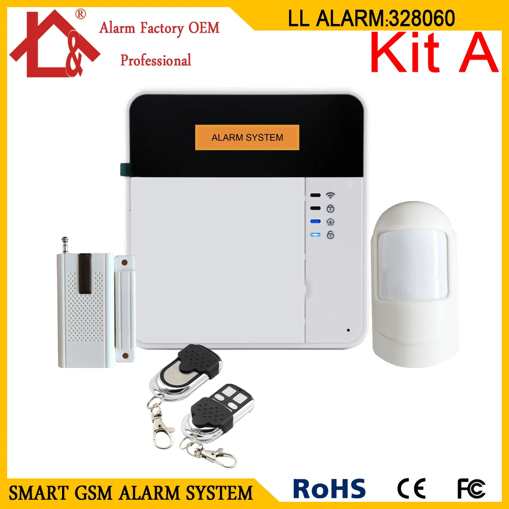 Wireless GSM Intruder Burglar Alarm Home Security Systemsin Alarm