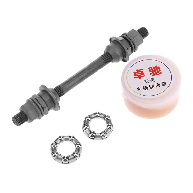 

Stainless Steel MTB Mountain Bike Front Rear Hub Axle 2 Caged Ball Bearing Grease Chain Oil Bicycle Lubricants Motor Gear Butter