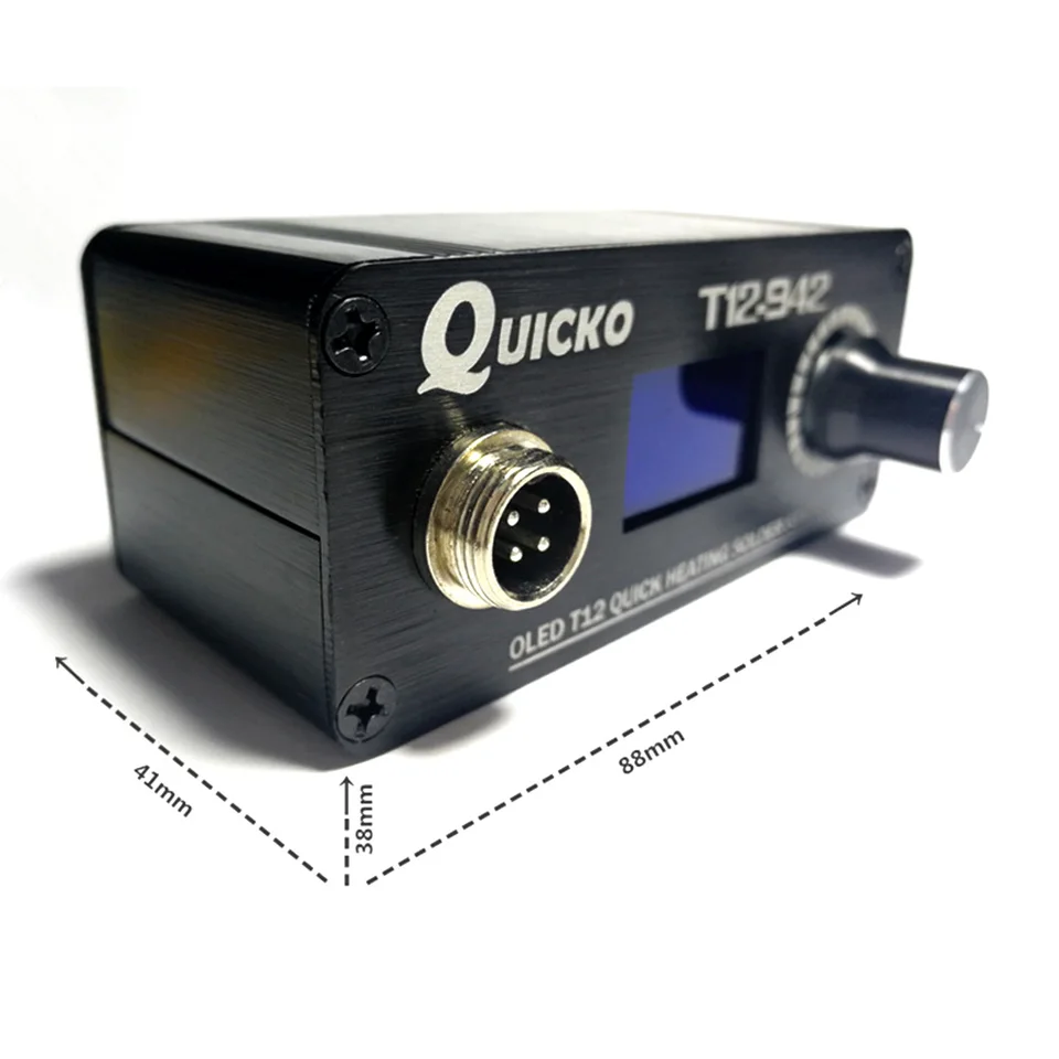Usmile DC12-24V 75W T12-942 Soldering Iron Digital Soldering