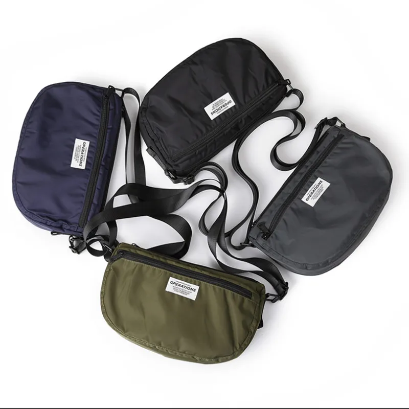 Buy Japan and South Korea Street Trend Shoulder Bag Nylon Single Crossbody Bags