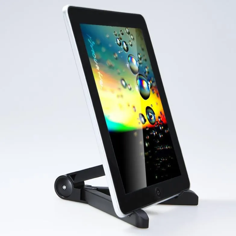 Универсальный держатель PC Портативный откидывающийся подставка держатель кронштейн для i Pad Mini/Kindle android-планшет Черный