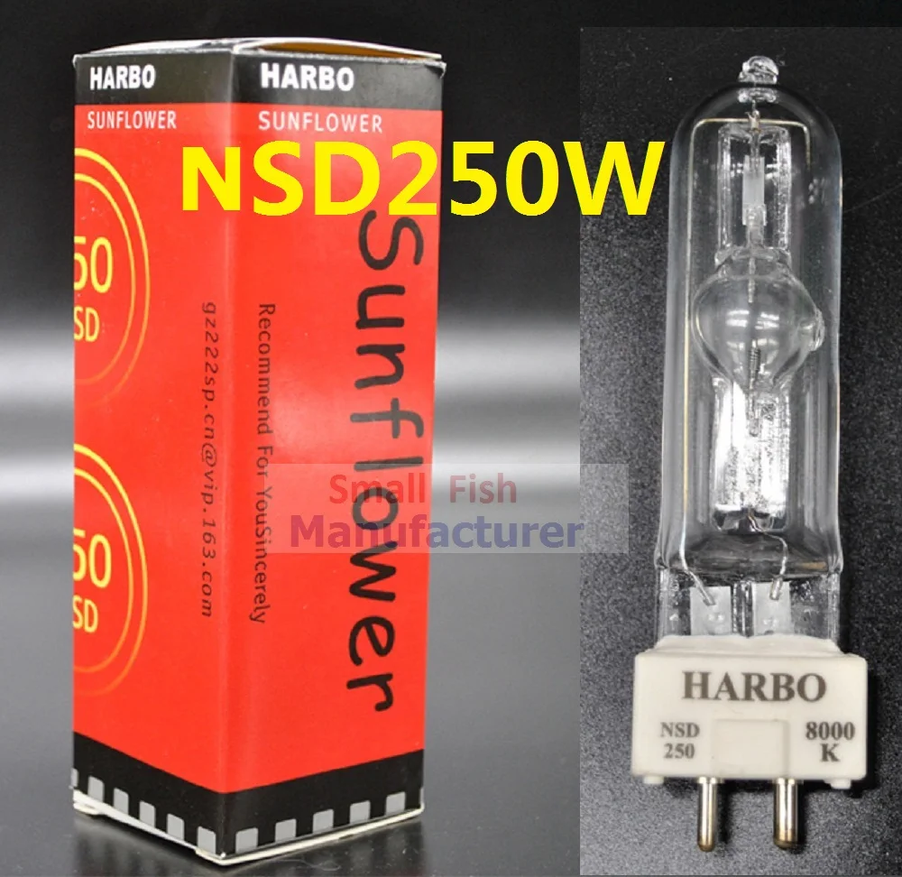 Free shipping Stage Lighting Lamp MSD 250/2 MSD250W Watts 90V MSR Bulb