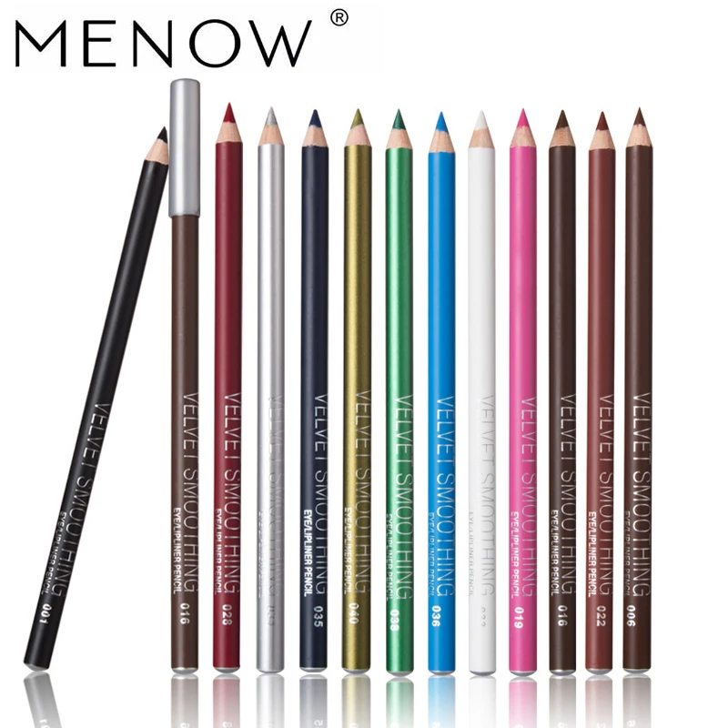

12pcs Velvet Smooth Eyeliner Pencil Lot Multi-functional Color Eye Liner Pencil Waterproof Lip Contour Eye Cosmetics Makeup Kit