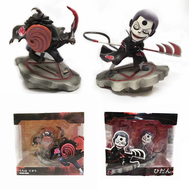 Ceny Anime Naruto Uzumaki pcv Shippuden Uchiha Itachi ból Tobi Hidan Nagato Yahiko Tobi Hidan figurka model kolekcjonerski zabawka