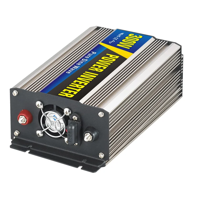300W Power Inverter Pure Sine Wave 12V DC to 110V/220V AC Car Converter