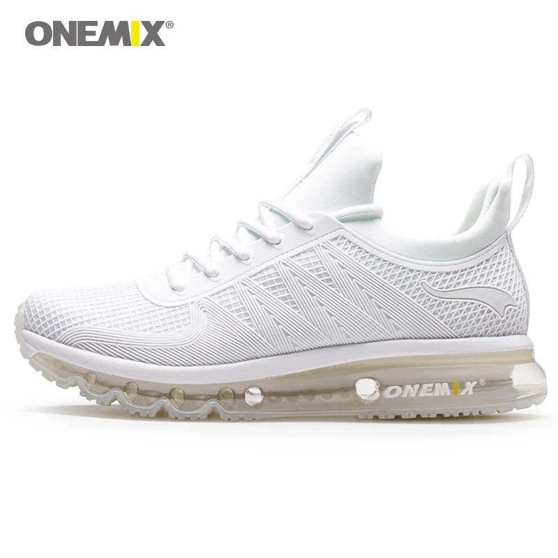 

ONEMIX Men's Running Shoes High Top Sneakers Shock Absorption Sports Shoe Breathable Walking Sneaker Outdoor Athletic Shoes