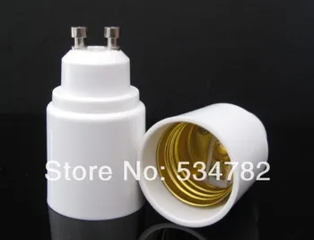 

Freeshipping 1PCS GU10 to E27 Adapter LED Light Lamp Bulbs Base Socket Plug Converter