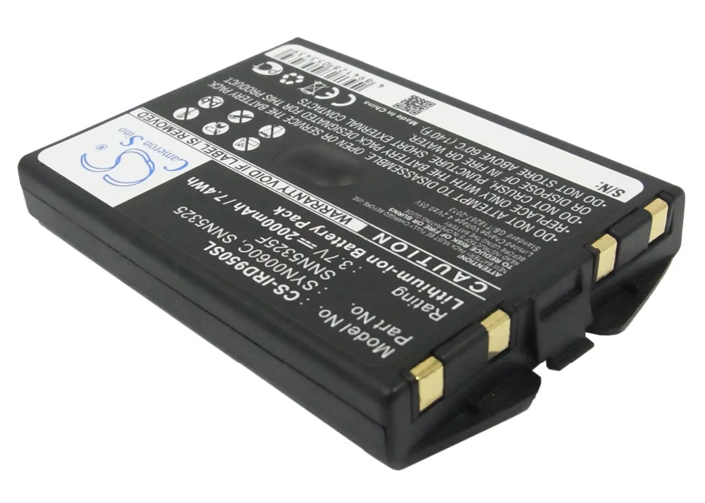 Оптовая продажа аккумулятор для спутникового телефона IRIDIUM 9500 9505 (P/N SNN5325 SNN5325F