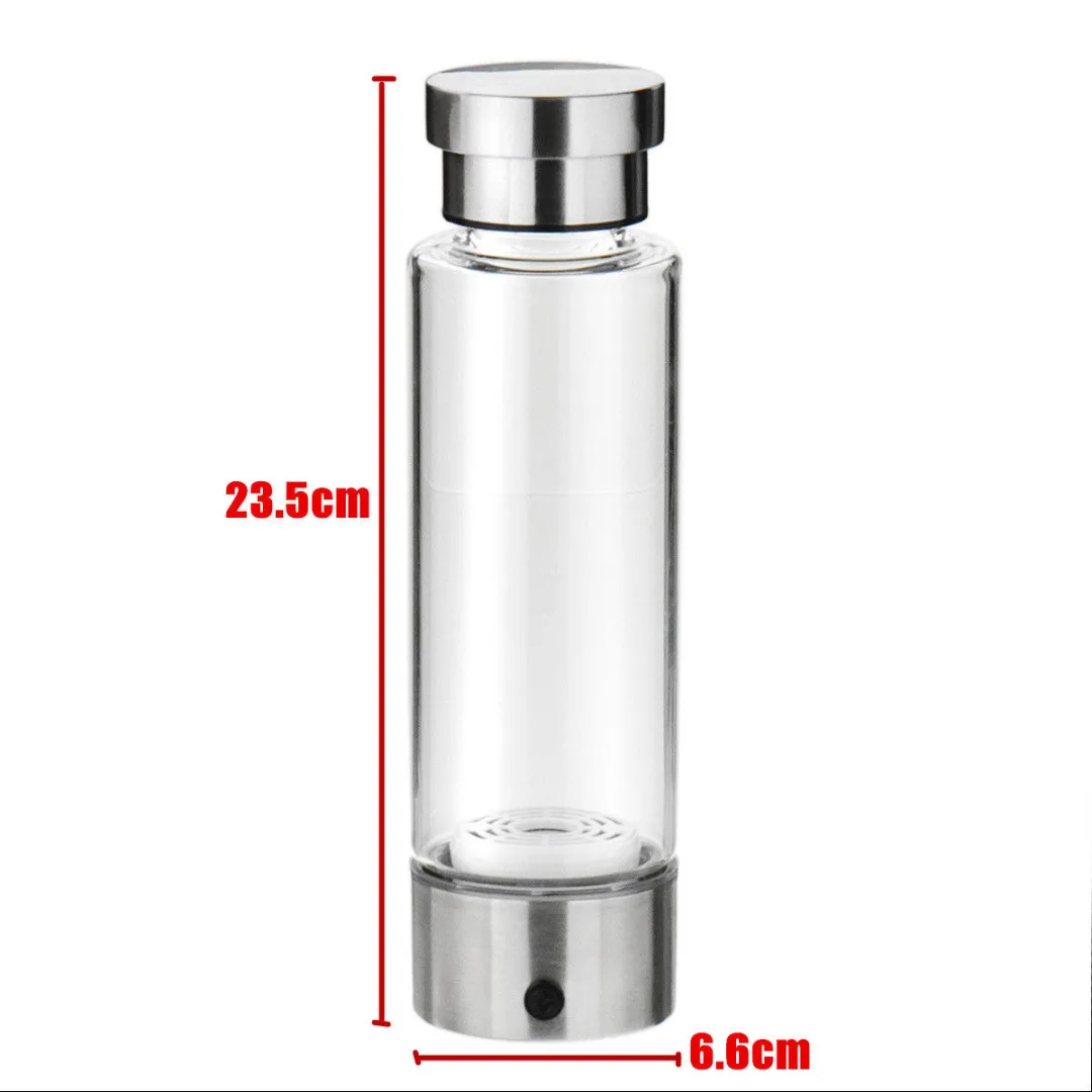 1Pc USB Charge Hydrogen Rich Water Ionizer Maker Generator Bottle Cup Easy To Absorb