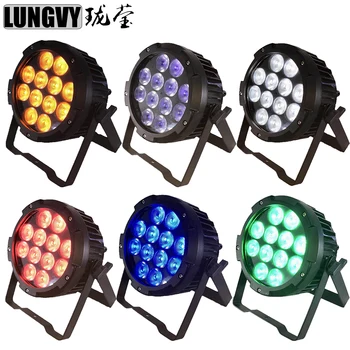 

Free Shipping 6pcs/lot IP65 Waterproof 12X18W 6in1 Battery Powered Wireless LED Par Light DMX DJ Disco Wedding Party Club Stage