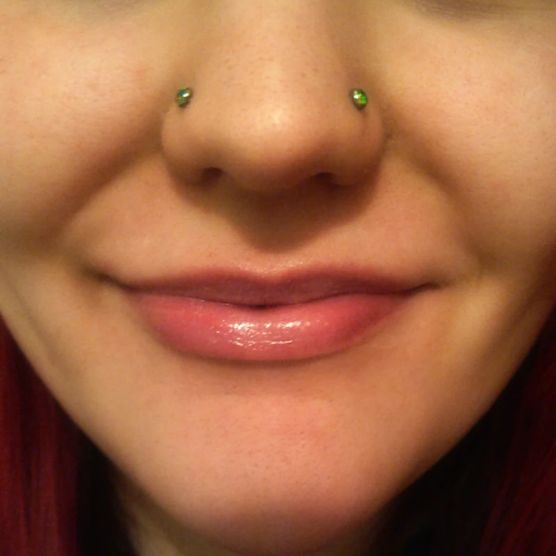 Lot 3Pcs Opal Stone Labret Monroe Lip Stud Ear Piercing Cartilage Tragus Helix Earring Nose Stud 16g Lip Ring Body Jewelry - Image 4