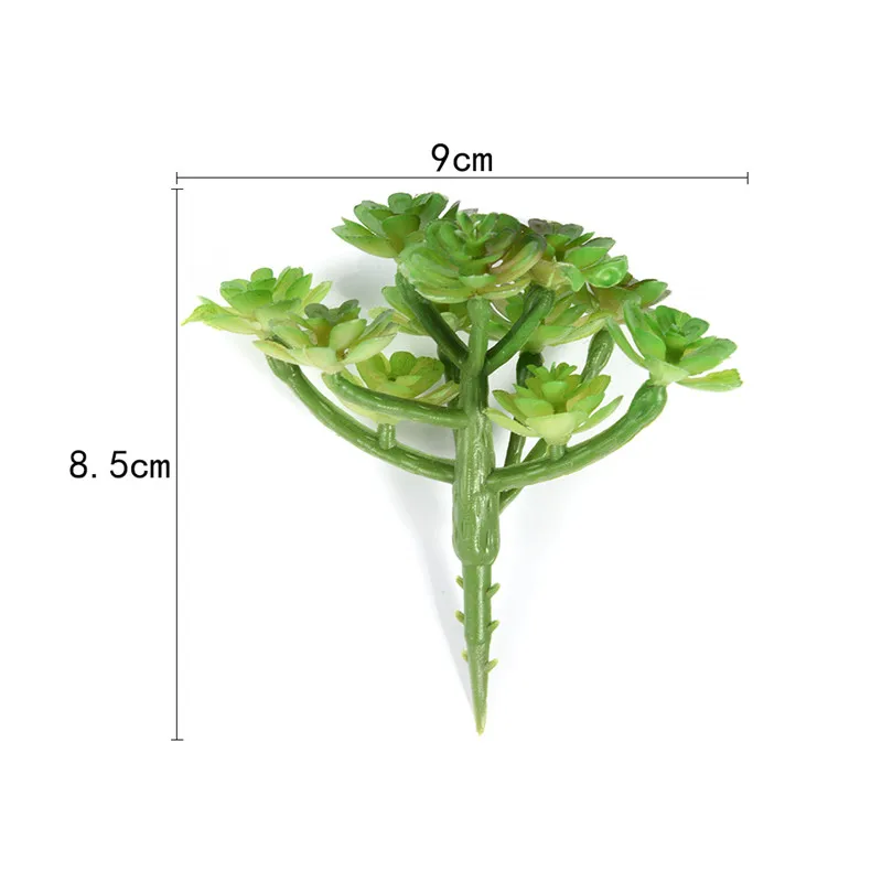 Различные реалистичные Мини Искусственные суккулентные цветы листва пластиковые растения искусственный цветок для свадьбы рождественской вечеринки украшения дома