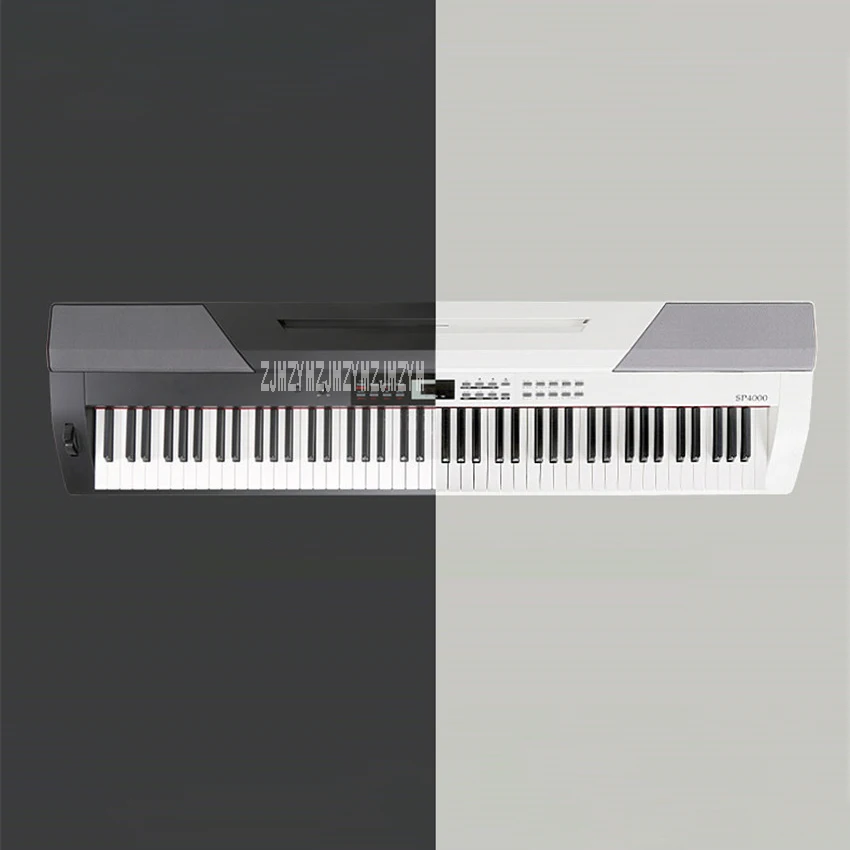 SP-400 Профессиональный Взрослый электронного фортепиано 88-ключ тяжелый молоток клавиатура электрический пианино для начинающих электронный Органы